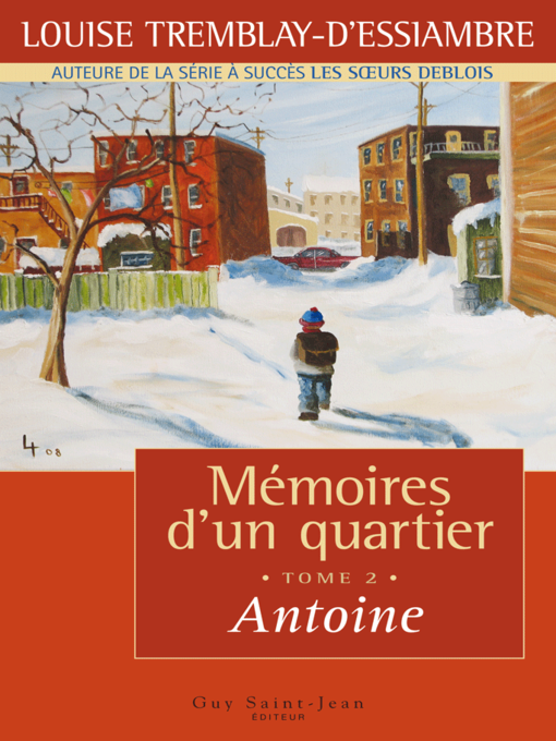 Title details for Antoine by Louise Tremblay d'Essiambre - Available